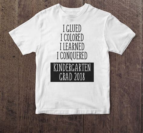 Kindergarten Graduation Shirts: A Cherished Milestone in a Child's Educational Journey