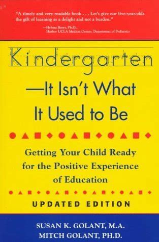 Kindergarten It Isn t What It Used to Be Epub