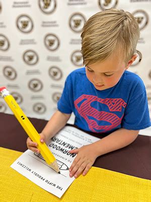 Kindergarten Signing Day Template