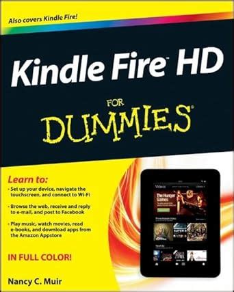 Kindle Fire HD For Dummies Epub