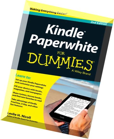 Kindle Paperwhite for Dummies 2nd Edition Epub