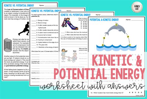 Kinetic And Potential Energy Problems Answers Doc