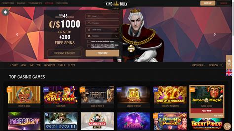 King Billy Casino: A Royal Destination for Online Gaming