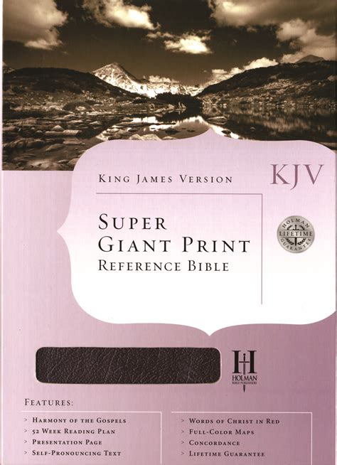 King James Giant Print Reference Bible Doc