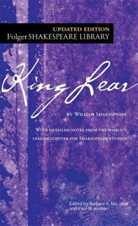 King Lear (Folger Shakespeare Library) Kindle Editon