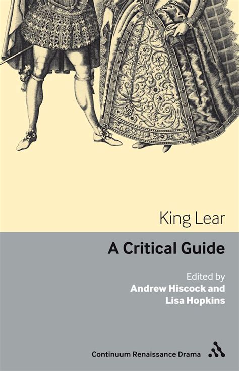 King Lear A critical guide Epub