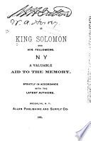 King.Solomon.and.His.Followers.25.Lone.Star.A.Valuable.Aid.to.the.Memory Ebook Doc