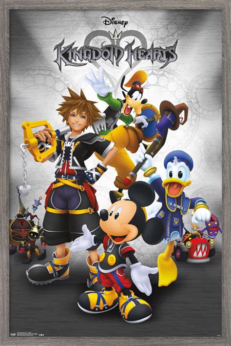 Kingdom Hearts 2 Poster: A Masterpiece that Captures the Epic Saga