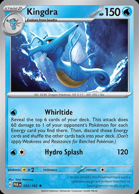 Kingdra Card: A Comprehensive Guide to the Radiant Aquatic Serpent