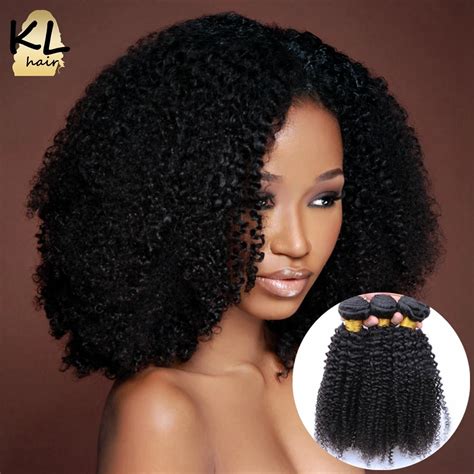 Kinky Curly 100% Brazilian Remy Human Hair