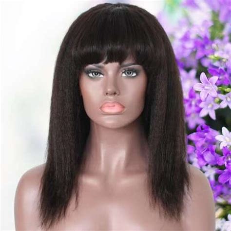 Kinky Straight Wig with Bangs: 2023's Ultimate Guide