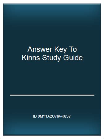 Kinns Answer Key Reader