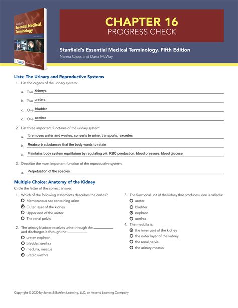 Kinns Chapter 16 Answer Key Doc