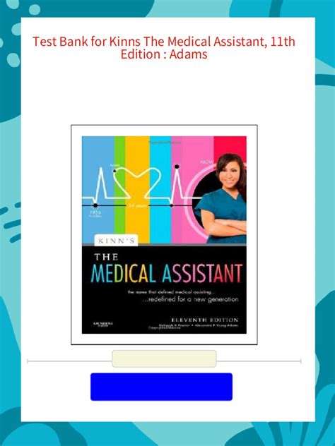 Kinns medical assistant 11th edition answer key Ebook Kindle Editon