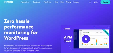 Kinsta speed test results for WordPress sites