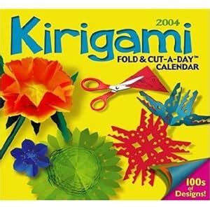 Kirigami Fold Cut   Day Calendar PDF