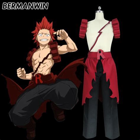 Kirishima's Unbreakable Hero Costume: A 5-Star Defense!