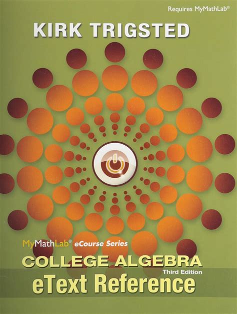 Kirk trigsted college algebra Ebook Epub