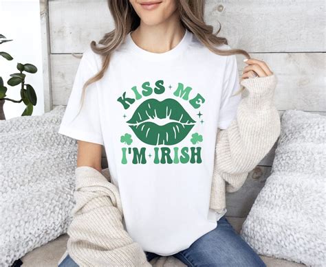 Kiss Me I'm Irish Shirts: Embrace the Emerald Isle's Charm with Style