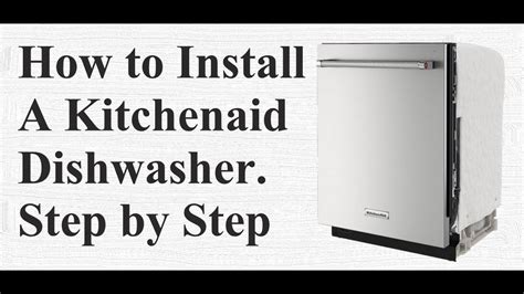 Kitchenaid Dishwasher Installation Instructions Ebook Reader