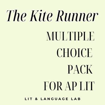 Kite Runner Ap Multiple Choice Answers PDF