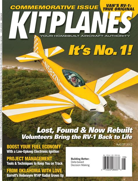 Kitplanes August 2003, Vol.20, No. 8 Ebook PDF
