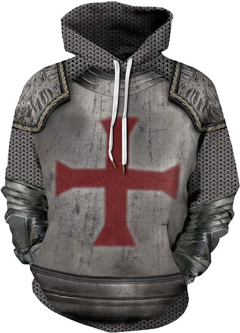 Knight Hooded Sweatshirt: A Garment of Chivalry and Distinction