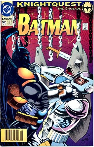 Knightquest the Crusade Batman No 502 Dec 1993 Kindle Editon