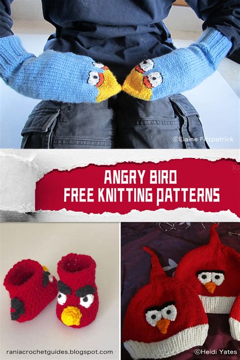 Knitted Angry Bird Patterns Ebook Reader