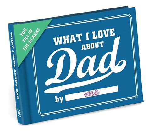 Knock Knock What I Love about Dad Fill In The Love Journal Doc