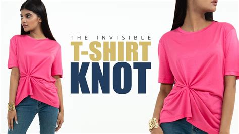 Knot It Up: Transform Your T-Shirts with Style and Simplicity