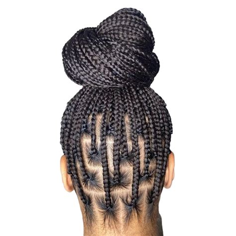 Knotless Braids: The Gentle Touch