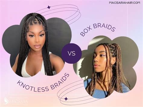 Knotless Braids vs Box Braids: The Ultimate 10,000-Character Showdown