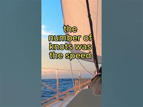 Knots: Unraveling the Mysteries of Maritime Speed