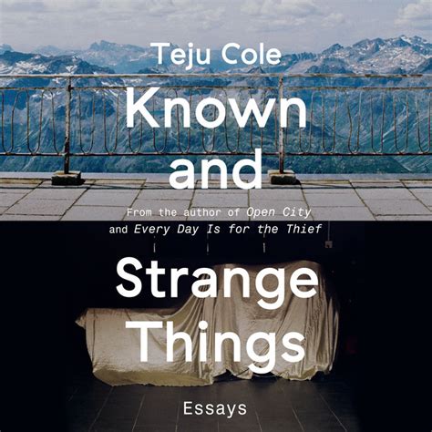 Known Strange Things Teju Cole Doc