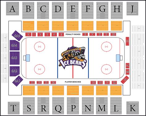 Knoxville Ice Bears Seating Chart