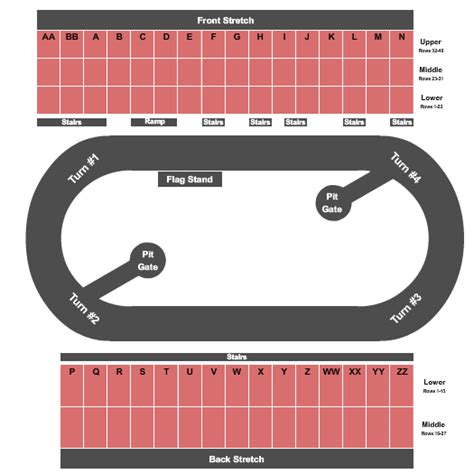 Knoxville Raceway Seating Chart