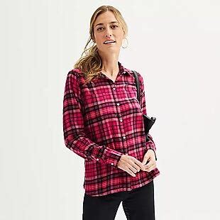 Kohl's Ladies Flannel Shirts: The Epitome of Comfort and Style