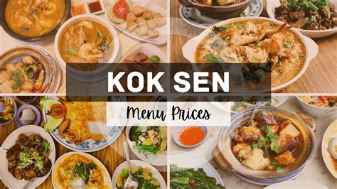 Kok Sen Menu: 100+ Delectable Dishes for Every Taste