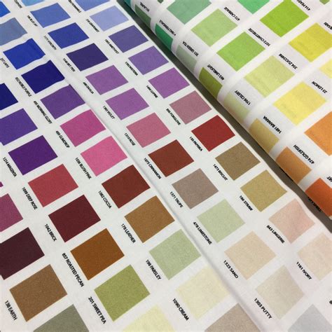 Kona Cotton Color Chart