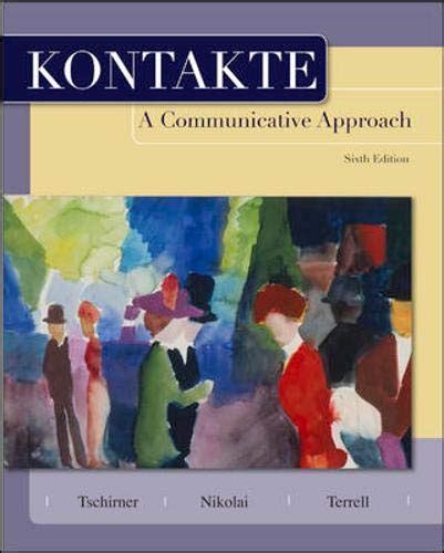 Kontakte A Communicative Approach Student Edition PDF