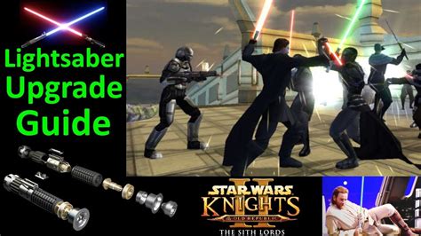 Kotor 2 Lightsabers: A Comprehensive Guide