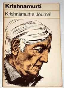 Krishnamurti s Journal Epub