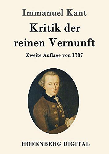 Kritik Der Reinen Vernunft German Edition PDF