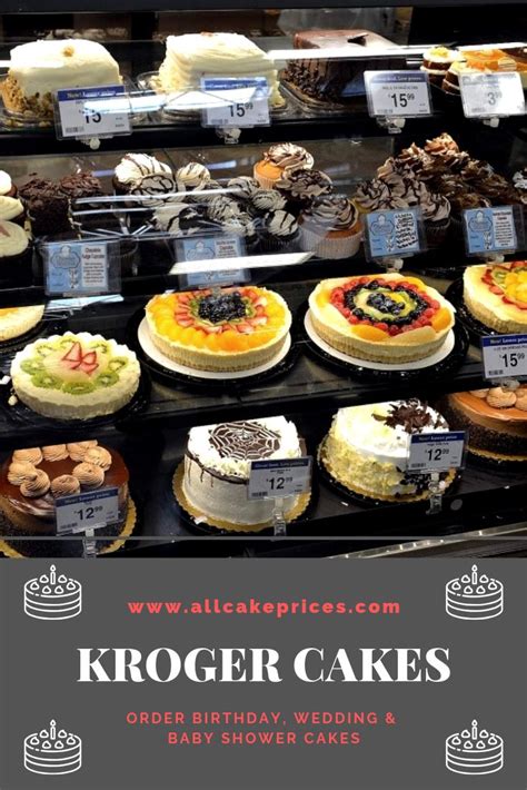 Kroger Custom Cakes Catalog