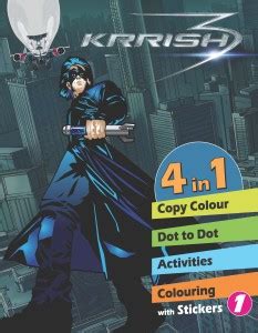 Krrish 3 : Copy Colour/Dot to Dot/Activities - 3 (3 in 1) Epub