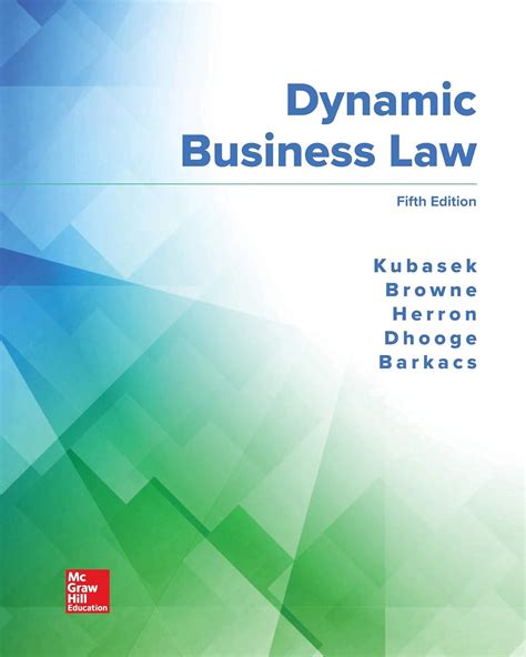 Kubasek Dynamic Business Law 2nd Edition Pdf Doc