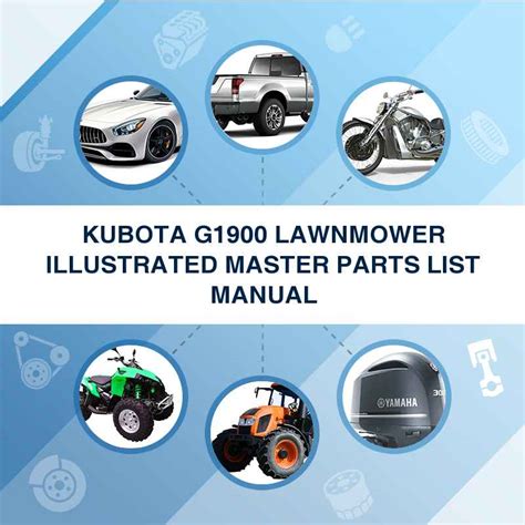 Kubota G1900 Owners Manual Ebook Epub