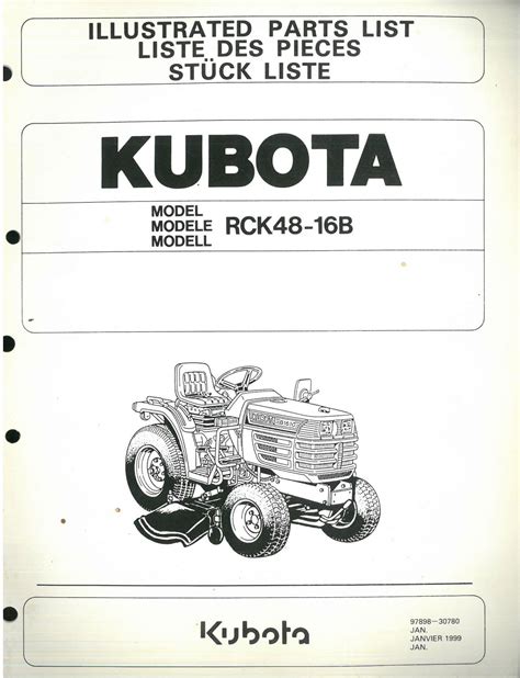 Kubota Rck48 Mower Deck Manual Ebook Epub