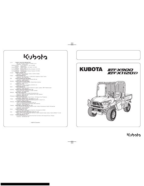 Kubota Rtv 1140 Cpx Service Manual Ebook Doc